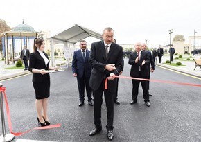 President Ilham Aliyev inaugurates newly-built dormitory of Azerbaijan State Agrarian University