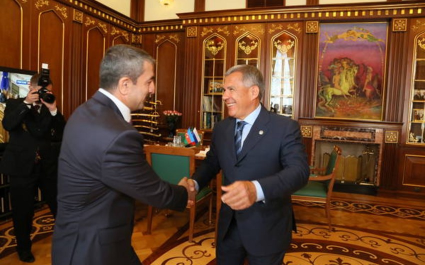 Глава ГПС Азербайджана провел встречу с президентом Татарстана