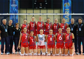 Azerbaijani volleyball team's squad for Europa League announced