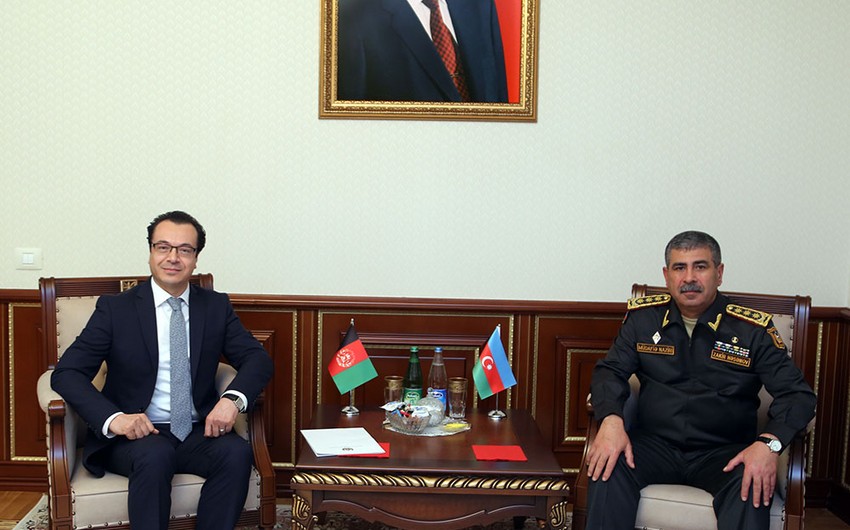 Закир Гасанов встретился с послом Афганистана в Азербайджане