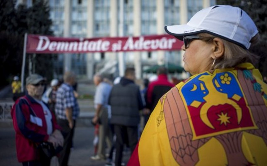 ​Moldova prezidentinin iqamətgahı qarşısında etiraz aksiyası keçirilir