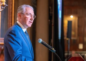 Mukhtar Babayev speaks on climate change mitigation at Nizami Ganjavi International Center 