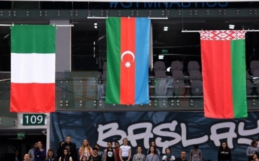 Azərbaycan bədii gimnastları AGF Junior Trophydə 6 medal qazanıblar - VİDEO