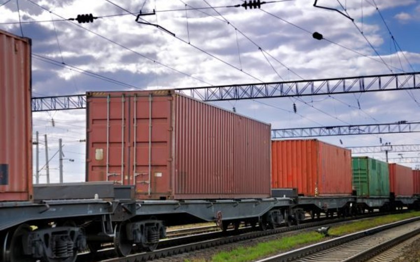 Azərbaycandan keçən Ukrayna-Çin konteyner qatarı ünvana çatıb