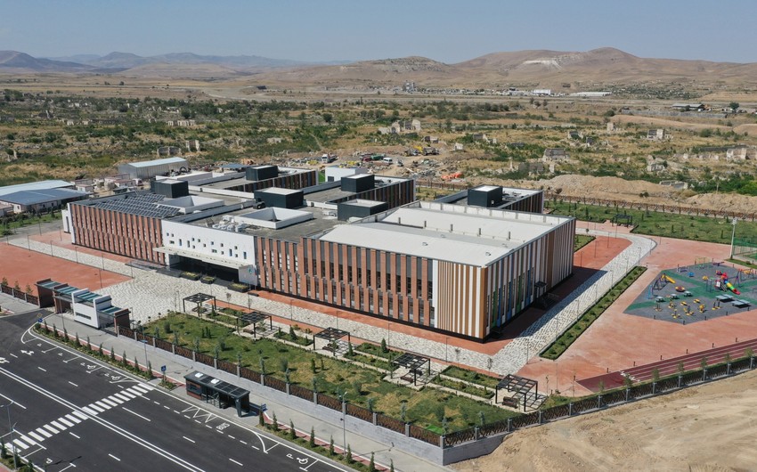 Secondary school No. 1 named after Mirzo Ulugbek opened in Fuzuli - UPDATED