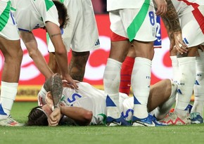 Riccardo Calafiori suffers freak injury in Nations League game