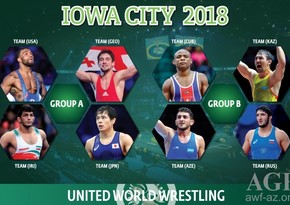 Azerbaijan wrestling team rivals in the World Cup unveiled