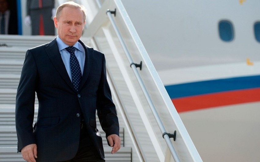 Кремль обнародовал программу визита Владимира Путина в Азербайджан