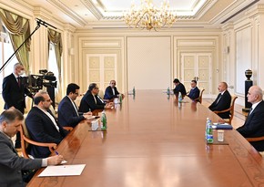 Azerbaijani President receives Secretary of Iran's Supreme National Security Council 