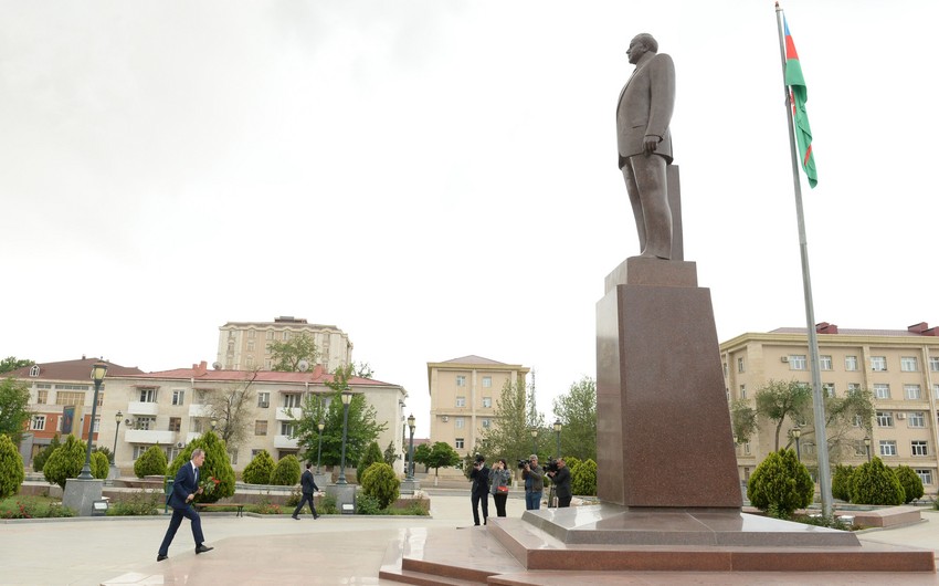 Jeyhun Bayramov visits Nakhchivan