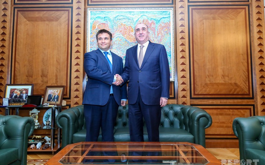Meeting between Azerbaijani and Ukrainian FMs held