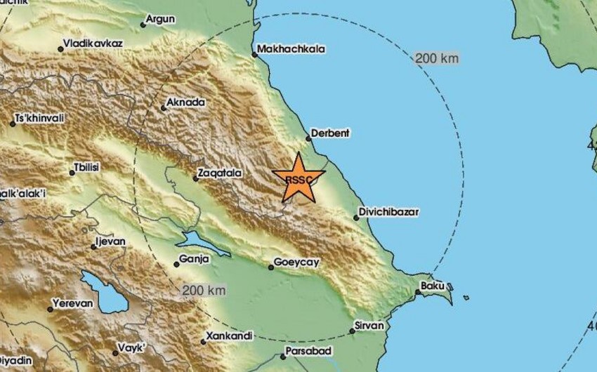 На российско-азербайджанской границе произошло сильное землетрясение