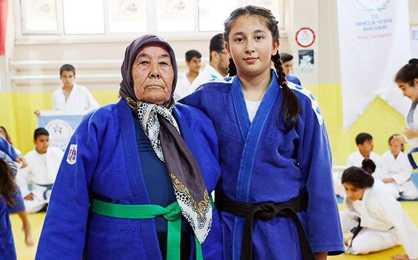 Турецкая пенсионерка занялась дзюдо в 80 лет