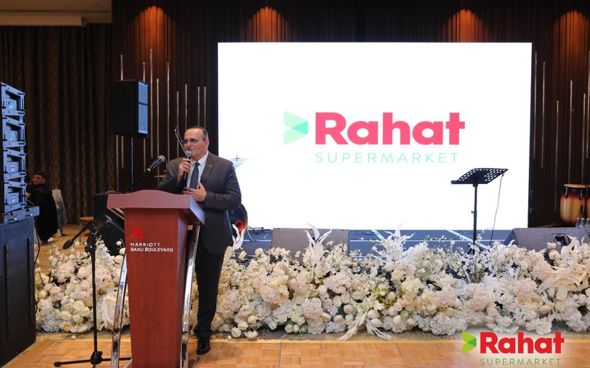 RAHAT supermarketlər şəbəkəsi 15 yaşını qeyd edir