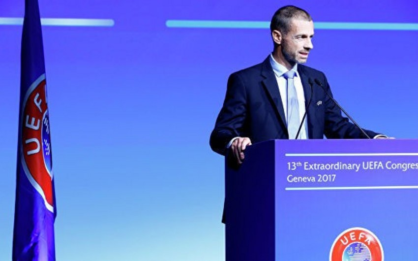 UEFA prezidenti futbolun problemlərindən danışıb