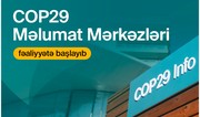 COP29 Məlumat mərkəzləri fəaliyyətə başlayıb