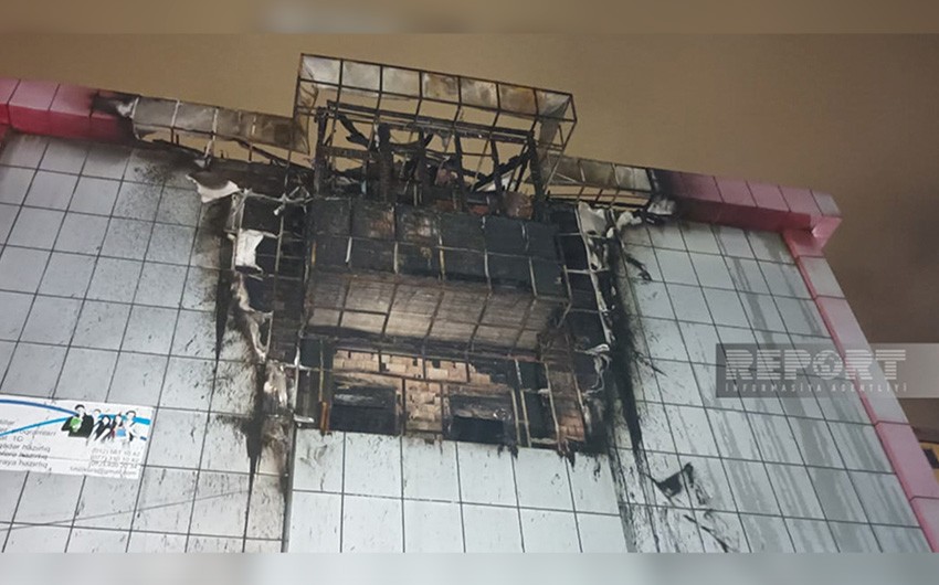 Пожар на объекте в Бинагадинском районе Баку потушен