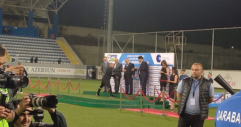 Награждены медалисты Премьер-лиги Азербайджана