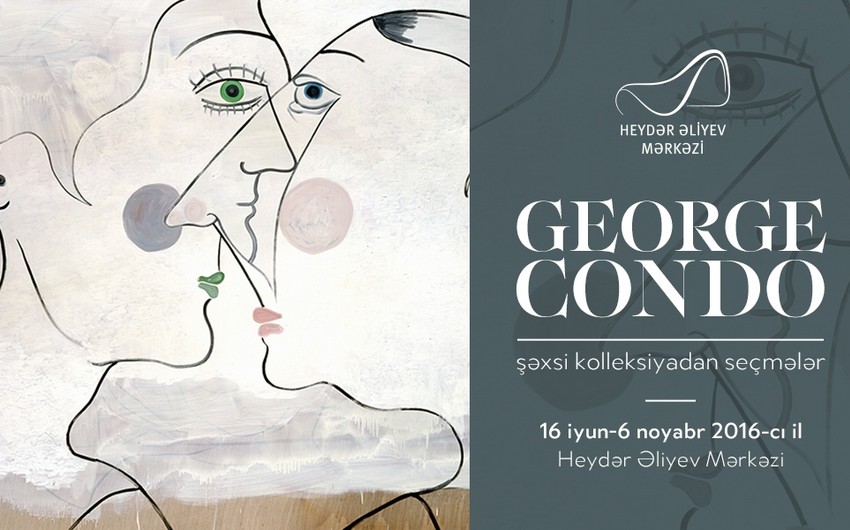 В Центре Гейдара Алиева состоится открытие выставки Джорджа Кондо