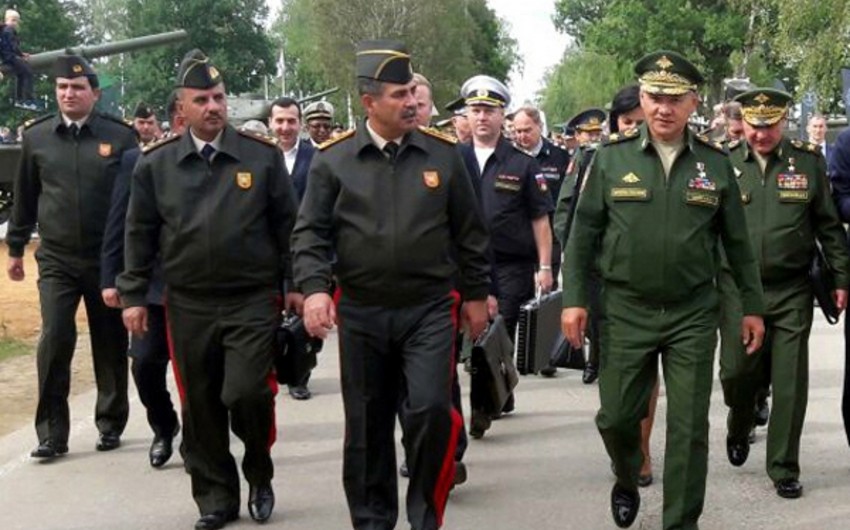 ​Zakir Hasanov took part in the closing ceremony of the international military competition