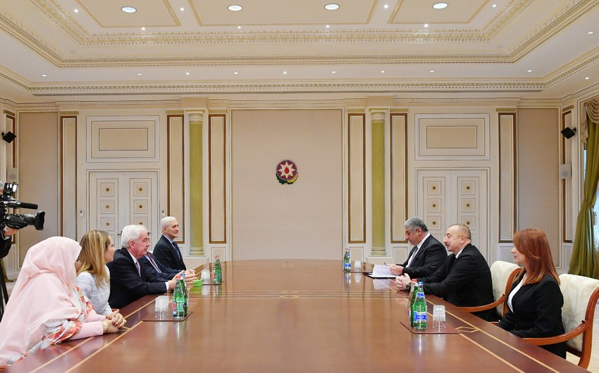 President Ilham Aliyev receives delegation led by World Anti-Doping Agency president