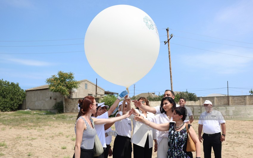 Maştağadakı aeroloji stansiyada müşahidələr bərpa edilib, ilk radiozond hava şarı buraxılıb