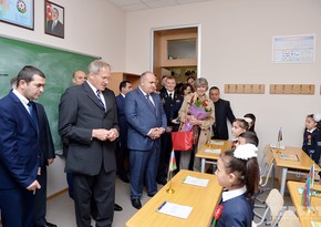 US build a new school for IDPs from Lachin district of Azerbaijan