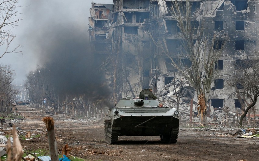 Russian troops begin to withdraw some of their units from Mariupol, Pentagon says