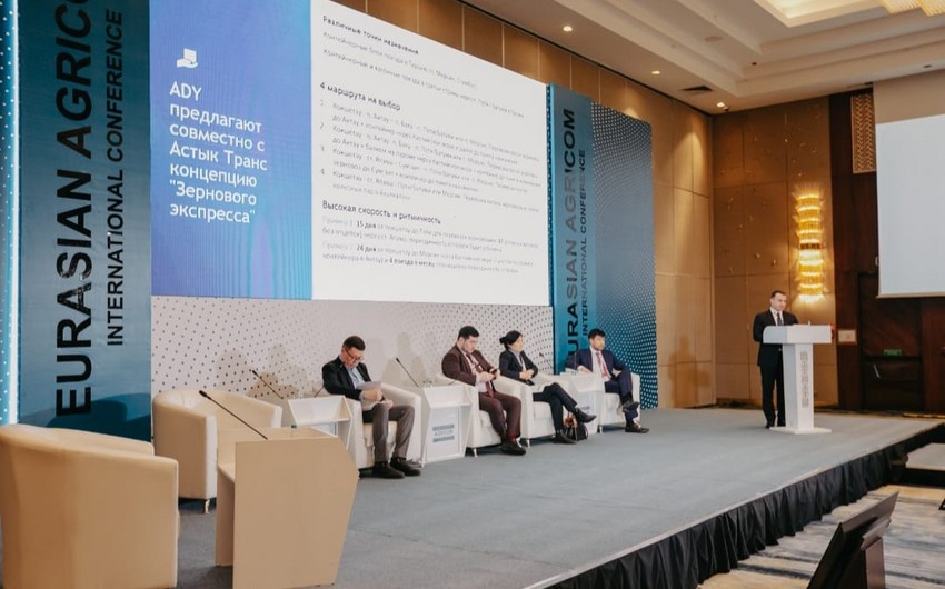 ADY Astanada “Taxıl Ekspresi qatarı” layihəsinin təqdimatını keçirib
