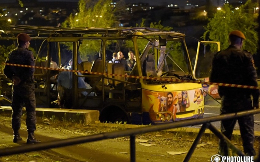 СНБ Армении сделала официальное заявление касательно взрыва автобуса в Ереване
