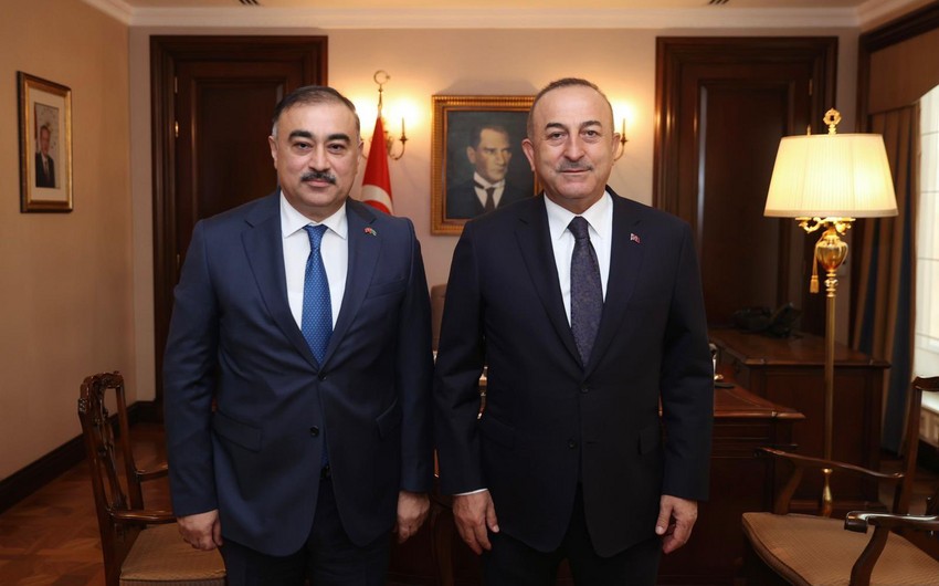 Мевлют Чавушоглу встретился с послом Азербайджана