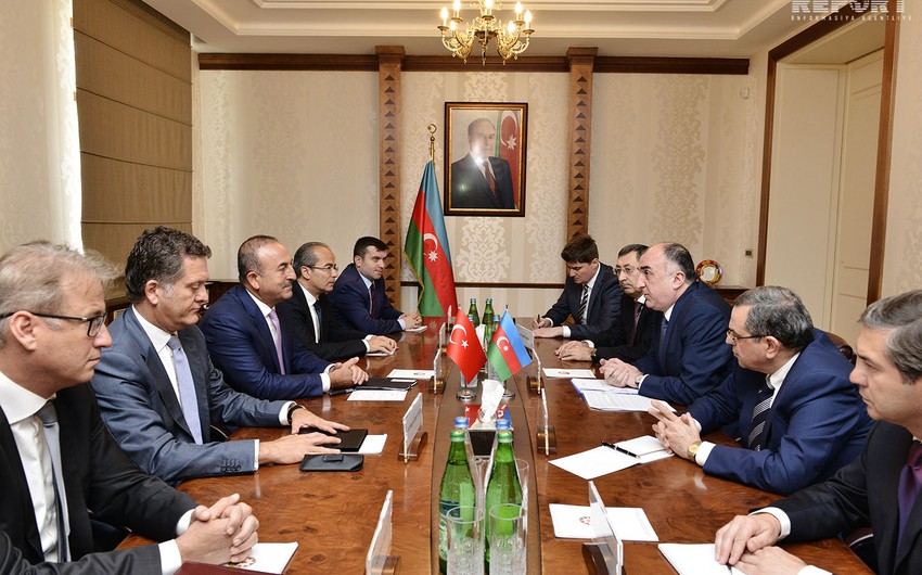 Azerbaijani and Turkish Foreign Ministers met in Baku - UPDATED