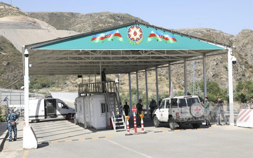 Conditions created for free movement of civilian Armenians through Lachin border checkpoint 