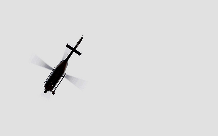 В Латвии разбился вертолет