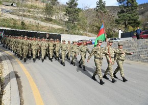 Elm və Təhsil, Müdafiə nazirlikləri birgə Laçında “Bayraq yürüşü” keçirib