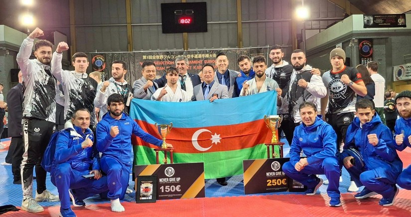 Azərbaycan karateçiləri Avropa Kubokunda 1 qızıl və 1 gümüş medal qazanıblar