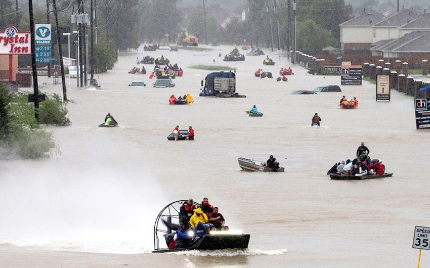 В США из-за последствий шторма Харви пострадали около 100 тыс. домов
