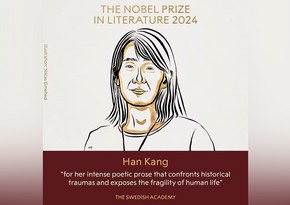 Ədəbiyyat üzrə Nobel mükafatının qalibi cənubi koreyalı yazıçı Han Qan olub