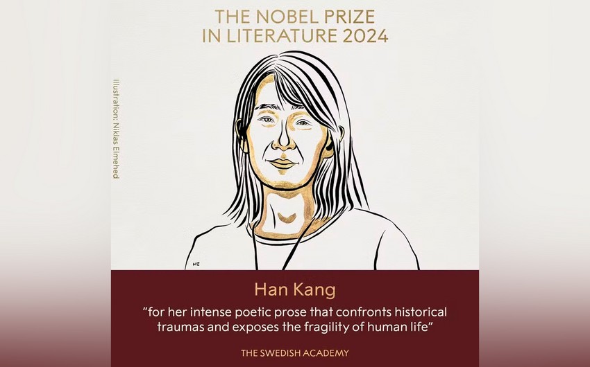 Han Kang of South Korea wins Nobel literature prize 2024