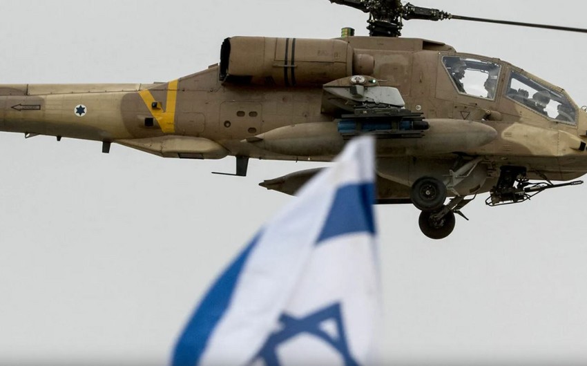 İsrailin hərbi helikopteri qəzaya uğrayıb