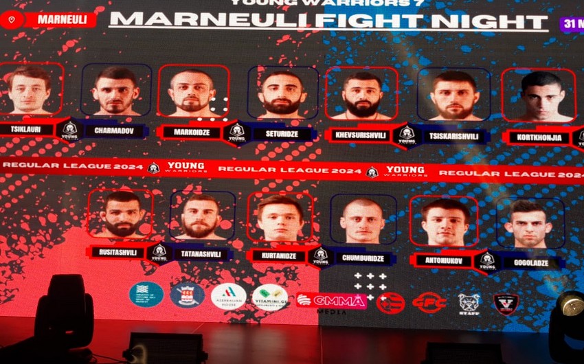 Azərbaycan Evinin rəsmi tərəfdaşlığı ilə Marneulidə ilk dəfə MMA döyüşləri üzrə turnir keçirilib