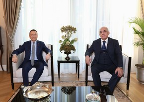 Ali Asadov meets Chairman of Foreign Relations Committee of Turkish Parliament