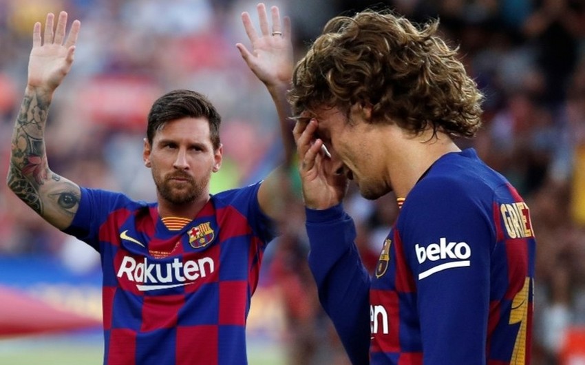 KİV: Qrizmann Messi ilə problemə görə Barselonanı tərk edə bilər
