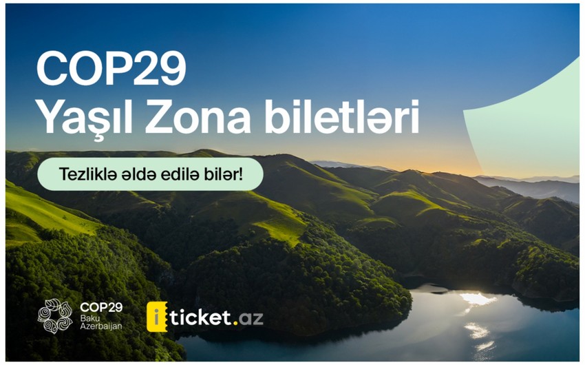 COP29 Green Zone tickets to be available from November 9