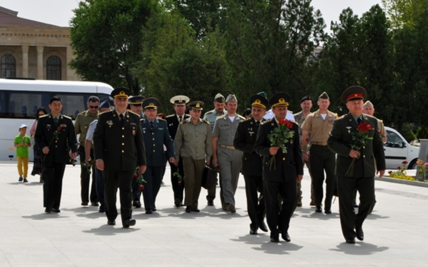 ​Аккредитованные в Азербайджане военные атташе зарубежных стран посетили город Нахчыван