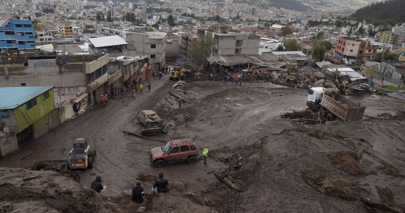 Ekvadorda torpaq sürüşməsi nəticəsində ölənlərin sayı 14-ə çatıb