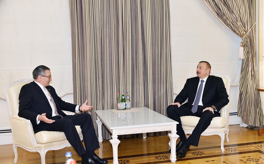 President Ilham Aliyev receives Costa Rican minister of foreign affairs and religion
