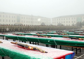 В Азербайджанской армии состоялись церемонии принятия присяги