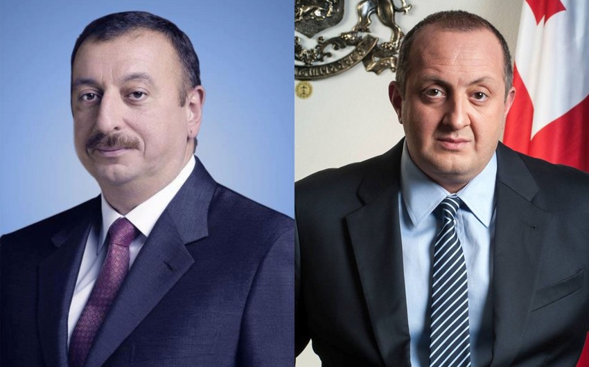Azerbaijani and Georgian presidents reviewed a cold storage complex in Marneuli