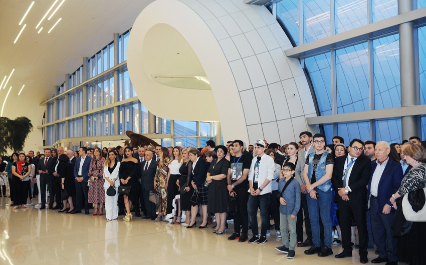 В Центре Гейдара Алиева открылась выставка под названием “Шедевры истории”